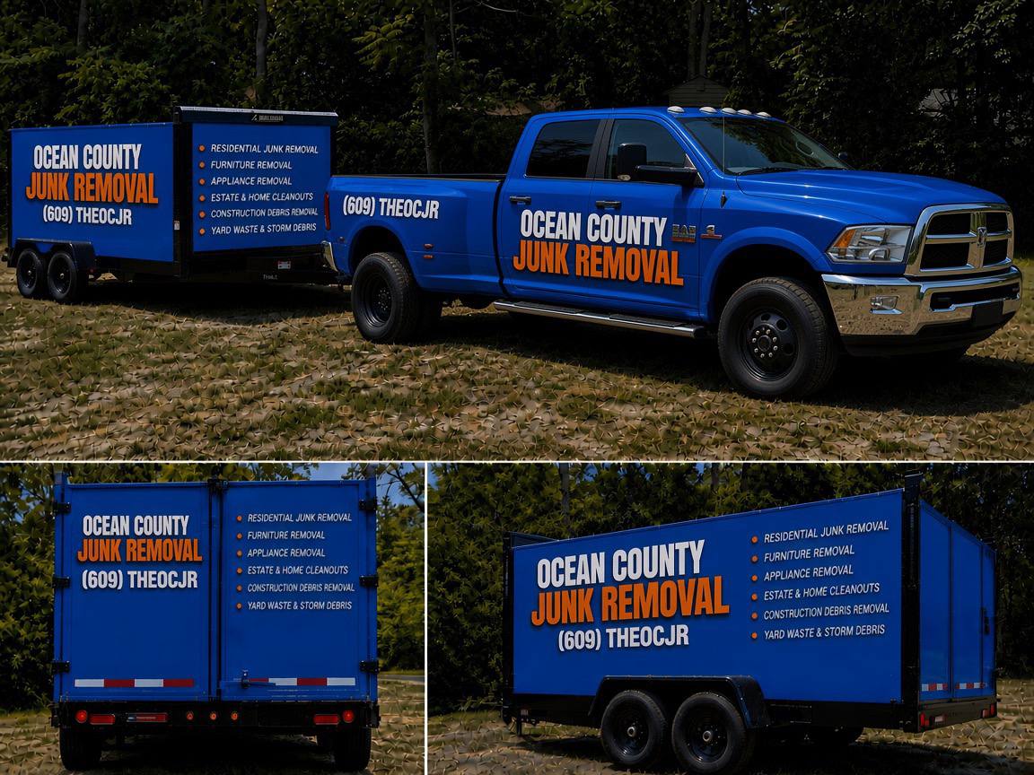 Ocean County Junk Removal truck